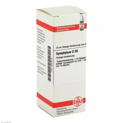 SYMPHYTUM D 30 Rozcieńczenie, 20 ml