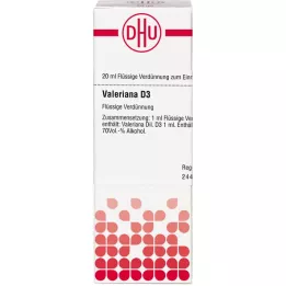 VALERIANA D 3 Rozcieńczenie, 20 ml