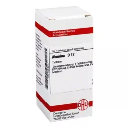 ALUMINA D 12 tabletek, 80 szt
