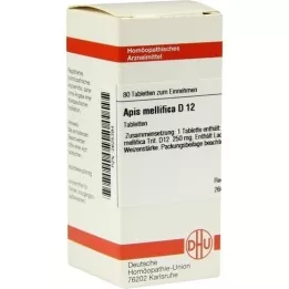 APIS MELLIFICA D 12 tabletek, 80 szt