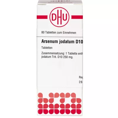 ARSENUM JODATUM D 10 tabletek, 80 szt