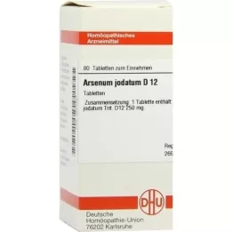 ARSENUM JODATUM D 12 tabletek, 80 szt