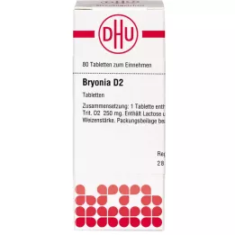 BRYONIA D 2 tabletki, 80 szt