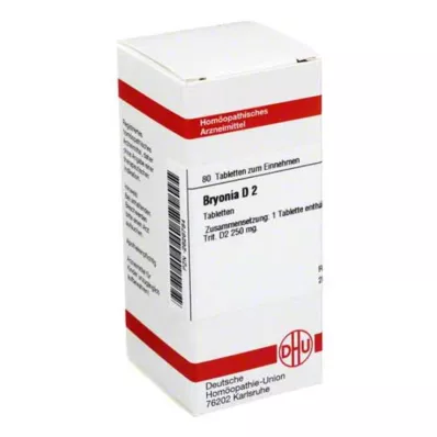 BRYONIA D 2 tabletki, 80 szt