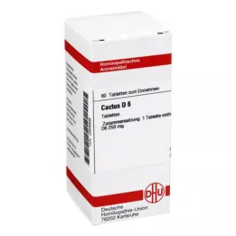 CACTUS D 6 tabletek, 80 szt