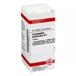 CAULOPHYLLUM THALICTROIDES D 6 tabletek, 80 szt