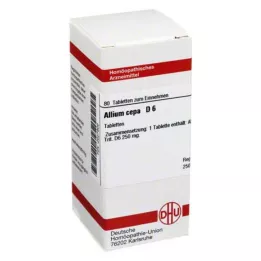 ALLIUM CEPA D 6 tabletek, 80 szt