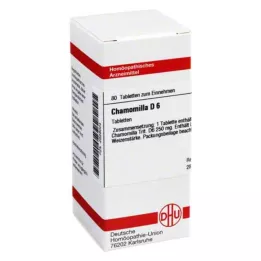 CHAMOMILLA D 6 tabletek, 80 szt