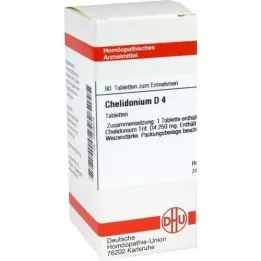 CHELIDONIUM D 4 tabletki, 80 szt