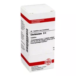 CHELIDONIUM D 4 tabletki, 80 szt