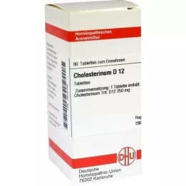 CHOLESTERINUM D 12 tabletek, 80 szt