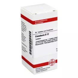 CINNABARIS D 12 tabletek, 80 szt