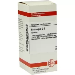 CRATAEGUS D 2 tabletki, 80 szt