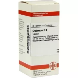 CRATAEGUS D 3 tabletki, 80 szt