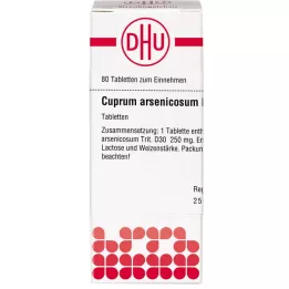 CUPRUM ARSENICOSUM D 30 tabletek, 80 szt