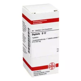 DIGITALIS D 12 tabletek, 80 szt