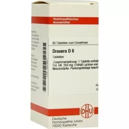 DROSERA D 6 tabletek, 80 szt