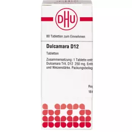 DULCAMARA D 12 tabletek, 80 szt