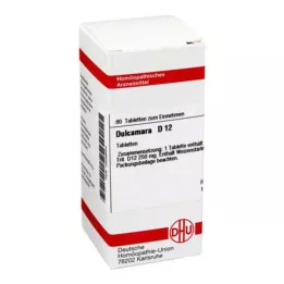 DULCAMARA D 12 tabletek, 80 szt