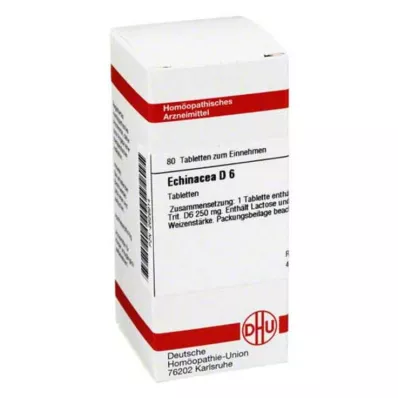 ECHINACEA HAB D 6 tabletek, 80 szt