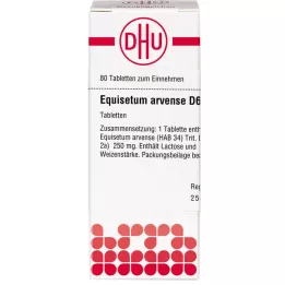 EQUISETUM ARVENSE D 6 tabletek, 80 szt