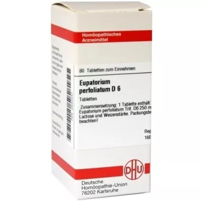 EUPATORIUM PERFOLIATUM D 6 tabletek, 80 szt