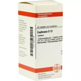 EUPHRASIA D 12 tabletek, 80 szt