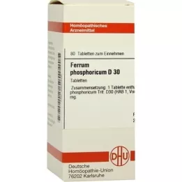 FERRUM PHOSPHORICUM D 30 tabletek, 80 szt