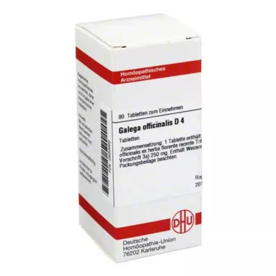 GALEGA officinalis D 4 tabletki, 80 szt