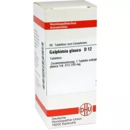 GALPHIMIA GLAUCA D 12 tabletek, 80 szt