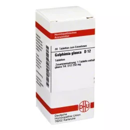 GALPHIMIA GLAUCA D 12 tabletek, 80 szt