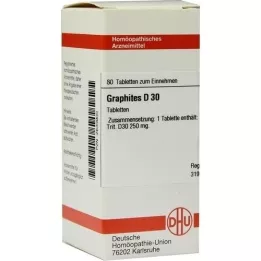 GRAPHITES D 30 tabletek, 80 szt