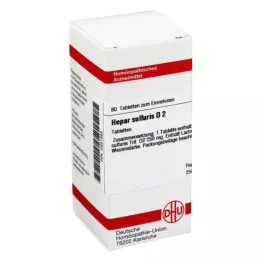 HEPAR SULFURIS D 2 tabletki, 80 szt