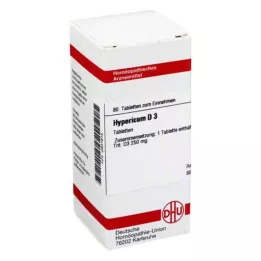 HYPERICUM D 3 tabletki, 80 szt