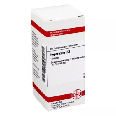 HYPERICUM D 3 tabletki, 80 szt