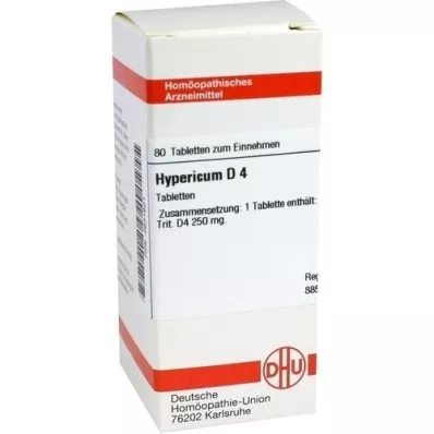 HYPERICUM D 4 tabletki, 80 szt
