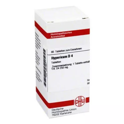 HYPERICUM D 4 tabletki, 80 szt