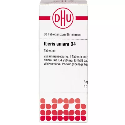 IBERIS AMARA D 4 tabletki, 80 szt