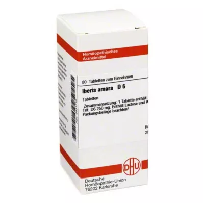 IBERIS AMARA D 6 tabletek, 80 szt