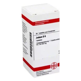 JODUM D 6 tabletek, 80 szt