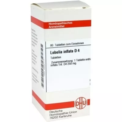 LOBELIA INFLATA D 4 tabletki, 80 szt