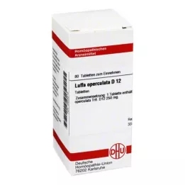 LUFFA OPERCULATA D 12 tabletek, 80 szt