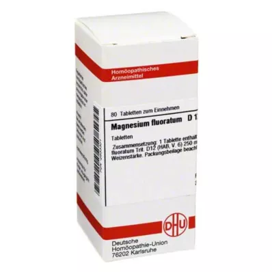 MAGNESIUM FLUORATUM D 12 tabletek, 80 szt MAGNESIUM FLUORATUM D 12 tabletek, 80 szt