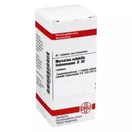 MERCURIUS SOLUBILIS Hahnemanni D 30 tabletek, 80 szt