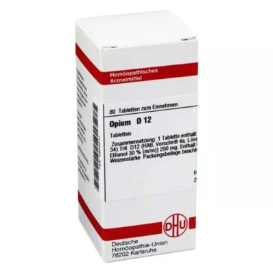 OPIUM D 12 tabletek, 80 szt