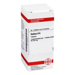 SABINA D 6 tabletek, 80 szt