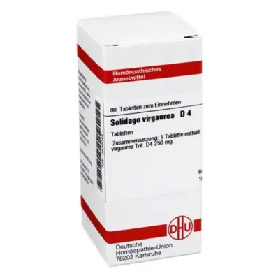 SOLIDAGO VIRGAUREA D 4 tabletki, 80 szt