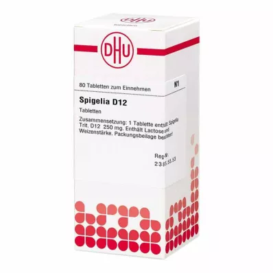 SPIGELIA D 12 tabletek, 80 szt