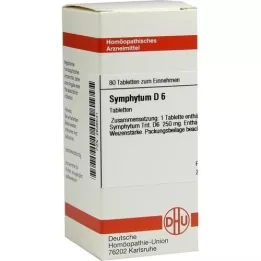 SYMPHYTUM D 6 tabletek, 80 szt