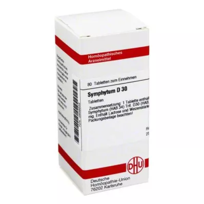 SYMPHYTUM D 30 tabletek, 80 szt SYMPHYTUM D 30 tabletek, 80 szt